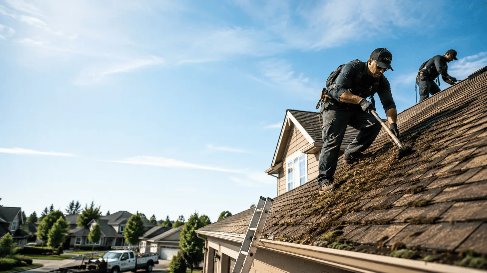 Roof Moss Removal in Whiting, KS near me